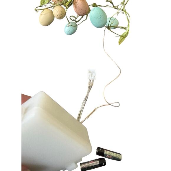 Easter Egg 50 Lights Shimmer String 10 Feet Spring Bunny Manor Lane Collection - Picture 5 of 7